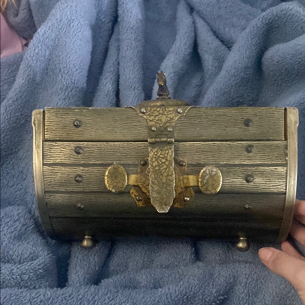 Vintage Style Brass men's watch box